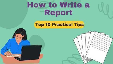 writing a report