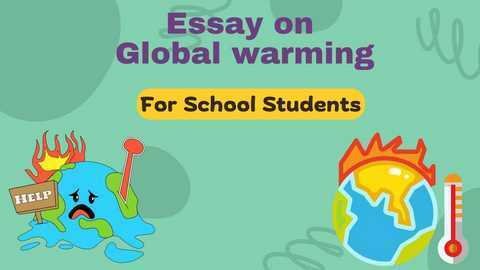 climate change essay
