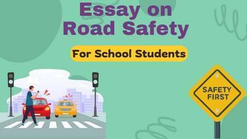 essay on road safety